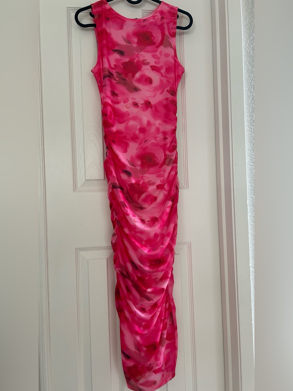BTFBM NWT pink floral maxi dress